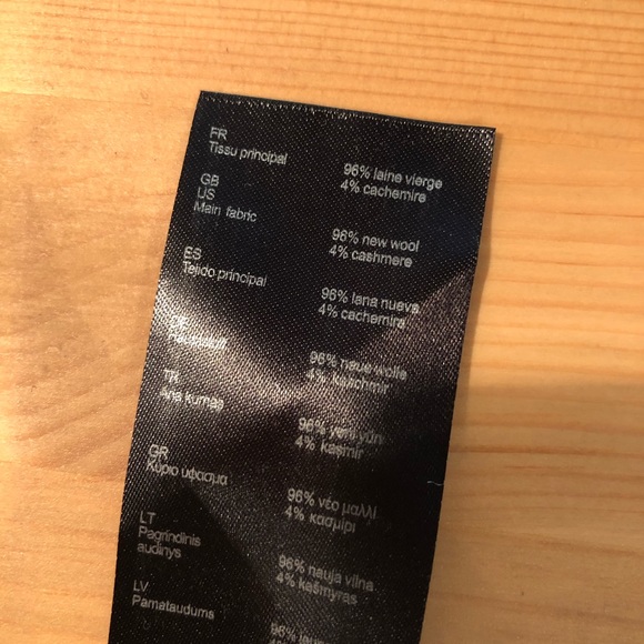 Grey Cashmere-Wool Tie-waist Shorts with Pockets - Picture 6 of 7